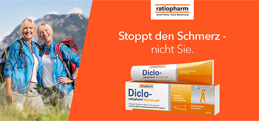 DICLO-RATIOPHARM Ağrı jeli, 100 g