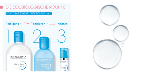 BIODERMA Hydrabio H2O misel temizleme solüsyonu, 250 ml
