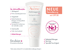 AVENE Antirougeurs Gündüz Yatıştırıcı Emülsiyon SPF 30, 40 ml