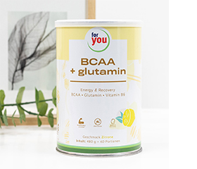 FOR YOU BCAA+glutamin Enerji & Toparlayıcı Limon, 480 g
