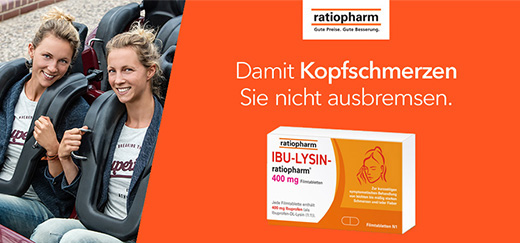 IBU-LYSIN-ratiopharm 400 mg film kaplı tablet, 50 adet