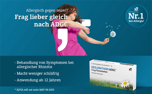DESLORATADIN ADGC 5 mg film kaplı tabletler, 20 adet