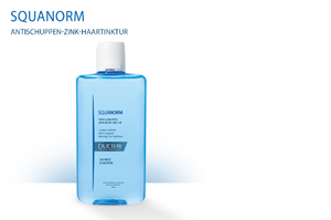 DUCRAY SQUANORM Kepek önleyici çinko saç tentürü, 200 ml