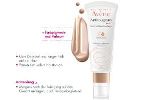 AVENE Antirougeurs UNIFY renkli bakım Cr.SPF 30, 40 ml