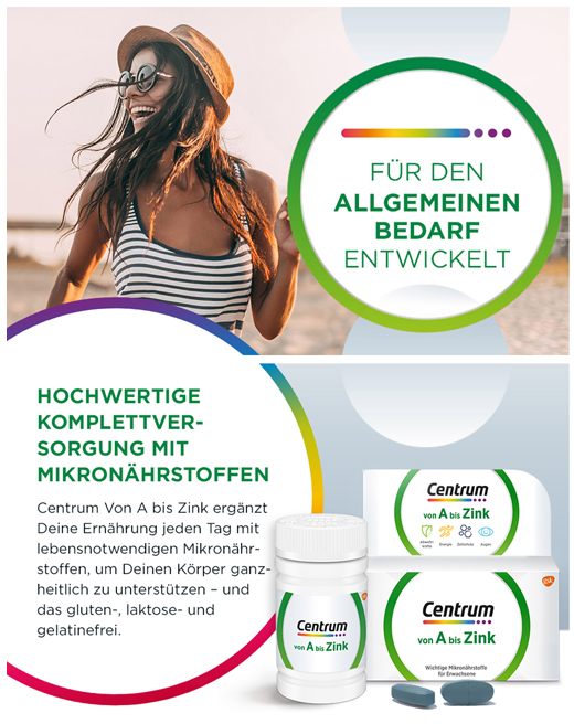 CENTRUM A-Zinc Tablet, 30 Kapsül