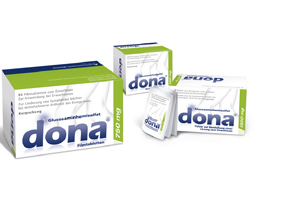 DONA 250 mg kaplı tablet, 100 adet