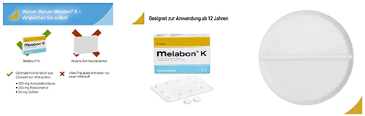 MELABON K Tabletler, 20 adet
