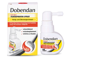 DOBENDAN Doğrudan Flurbiprofen Sprey Bal & Limon, 15 ml