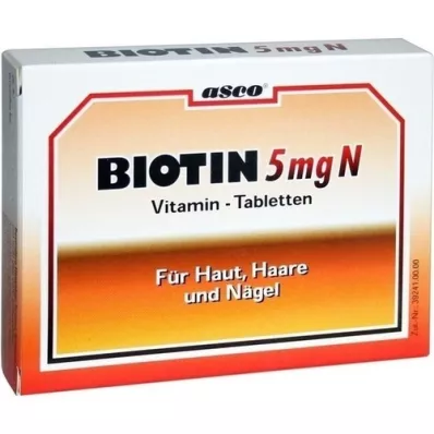 BIOTIN 5 mg N tablet, 150 adet