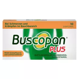 BUSCOPAN artı 10 mg/800 mg fitil, 10 adet
