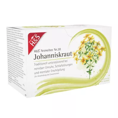 H&amp;S St Johns wort filtre torbası, 20X2.0 g
