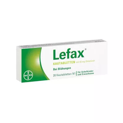 LEFAX Çiğneme tabletleri, 20 adet