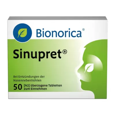 SINUPRET kaplanmış tabletler, 50 adet SINUPRET kaplanmış tabletler, 50 adet