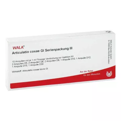 ARTICULATIO coxae GL Seri paket 3 ampul, 10X1 ml ARTICULATIO coxae GL Seri paket 3 ampul, 10X1 ml