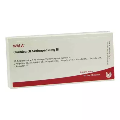 COCHLEA GL Seri paket 3 ampul, 10X1 ml COCHLEA GL Seri paket 3 ampul, 10X1 ml