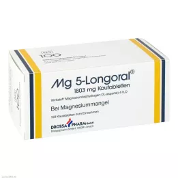MG 5 LONGORAL Çiğneme tabletleri, 100 adet