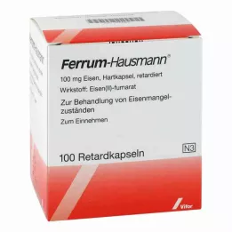 FERRUM HAUSMANN Uzun süreli salınımlı kapsüller, 100 adet