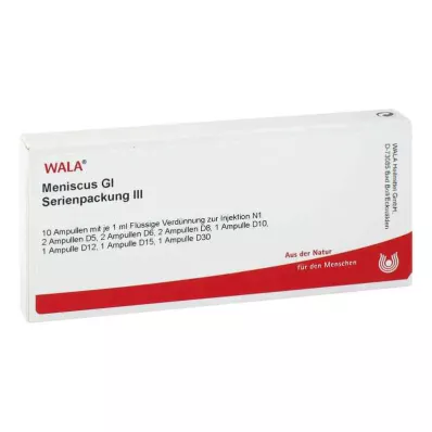 MENISCUS GL Seri paket 3 ampul, 10X1 ml MENISCUS GL Seri paket 3 ampul, 10X1 ml