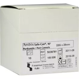 AMBIX Safe-Can Portpunkt.Kan.22 Gx25 mm bükülmüş, 10 adet