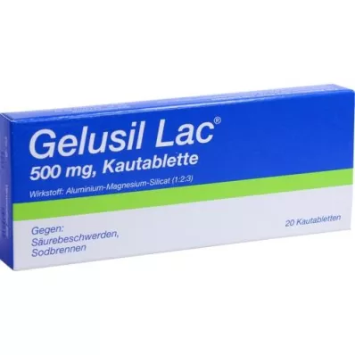 GELUSIL LAC Çiğneme tabletleri, 20 adet