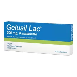 GELUSIL LAC Çiğneme tabletleri, 20 adet