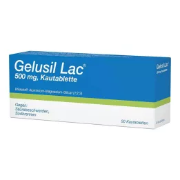 GELUSIL LAC Çiğneme tabletleri, 50 adet