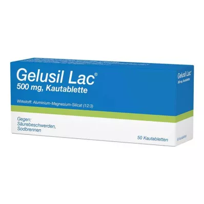 GELUSIL LAC Çiğneme tabletleri, 50 adet GELUSIL LAC Çiğneme tabletleri, 50 adet