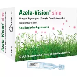 AZELA-Vision sine 0.5 mg/ml oftalmik tek doz, 20X0.3 ml