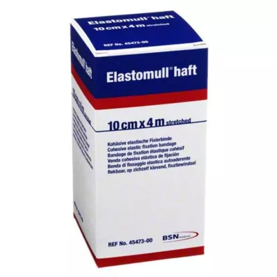 ELASTOMULL yapışkanlı 10 cmx4 m sabitleme bandajı, 1 adet