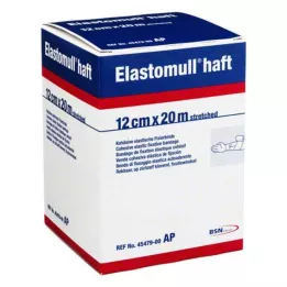 ELASTOMULL yapışkanlı 12 cmx20 m sabitleme bandajı, 1 adet