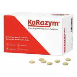 KARAZYM enterik kaplı tabletler, 200 adet