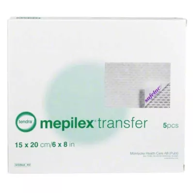 MEPILEX Transfer köpük sargı 15x20 cm steril, 5 adet MEPILEX Transfer köpük sargı 15x20 cm steril, 5 adet
