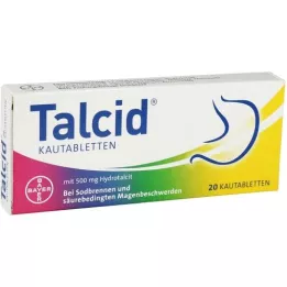 TALCID Çiğneme tabletleri, 20 adet