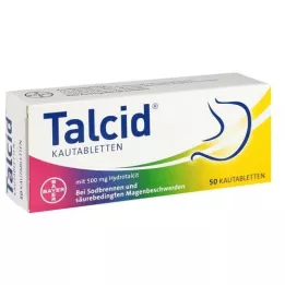 TALCID Çiğneme tabletleri, 50 adet
