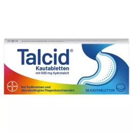 TALCID Çiğneme tabletleri, 50 adet