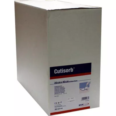 CUTISORB Emici pedler steril olmayan 20x40 cm, 50 adet CUTISORB Emici pedler steril olmayan 20x40 cm, 50 adet