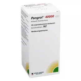 PANGROL 40.000 Enterik kaplı kabuklu sert kapsül, 100 adet