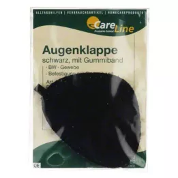 AUGENKLAPPE siyah lastik bantlı, 1 adet