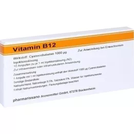 VITAMIN B12 RÖWO 1.000 μg ampul, 10X1 ml