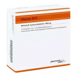 VITAMIN B12 RÖWO 1.000 μg ampul, 10X1 ml
