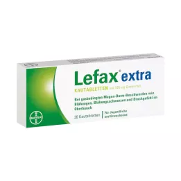 LEFAX ekstra çiğnenebilir tablet, 20 adet