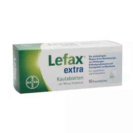 LEFAX ekstra çiğnenebilir tablet, 50 adet
