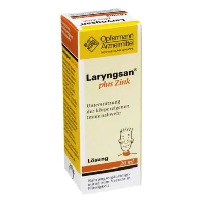 LARYNGSAN Plus Çinko Çözeltisi, 20 ml LARYNGSAN Plus Çinko Çözeltisi, 20 ml
