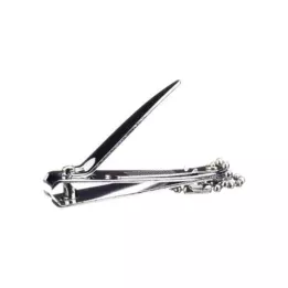 NAGELKNIPSER 5 cm zincirli ve eğeli, 1 adet