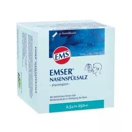 EMSER Burun çalkalama tuzu fizyolojik Btl., 50 adet