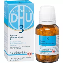BIOCHEMIE DHU 3 Ferrum phosphoricum D 12 Tablet, 200 Kapsül