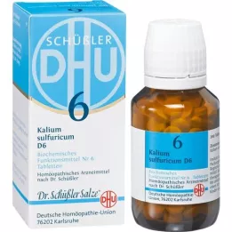 BIOCHEMIE DHU 6 Potasyum sülfürikum D 6 Tablet, 200 Kapsül