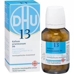 BIOCHEMIE DHU 13 Kalium arsenicosum D 6 Tablet, 200 Kapsül
