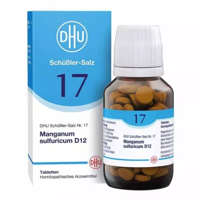 BIOCHEMIE DHU 17 Manganum sulfuricum D 12 tablet, 200 adet BIOCHEMIE DHU 17 Manganum sulfuricum D 12 tablet, 200 adet