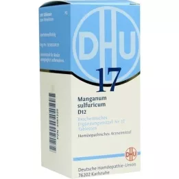 BIOCHEMIE DHU 17 Manganum sulfuricum D 12 tablet, 200 adet